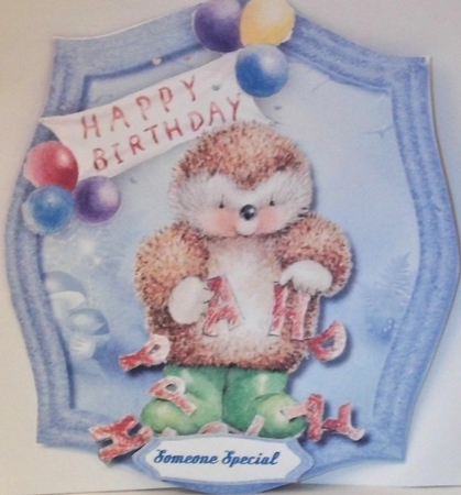 Hedgehogs Birthday  by Hazel Underwood