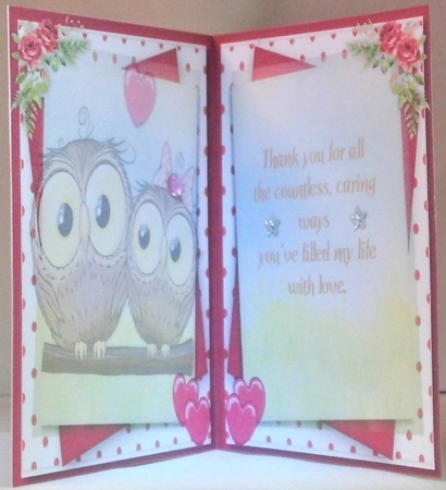 Insert , Ill Owlways love You  by Hazel Underwood