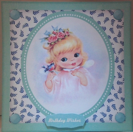 Pretty Girl and Bird  by Hazel Underwood