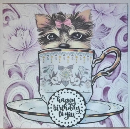 Puppy Cup 5 by Hazel Underwood