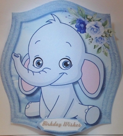 Cute Ellie Blue by Hazel Underwood