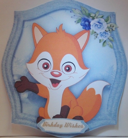 Cute Little Fox by Hazel Underwood