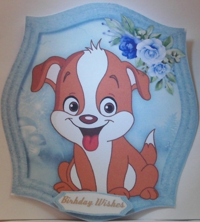 Cute Little Puppy by Hazel Underwood
