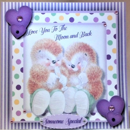 Love You To The Moon and Back  by Hazel Underwood