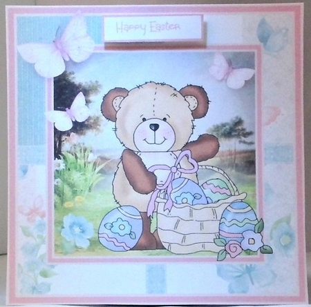 Beary happy Easter by Hazel Underwood