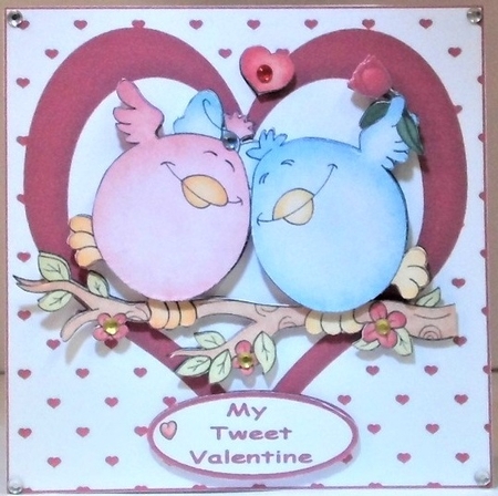 My tweet Valentine by Hazel Underwood
