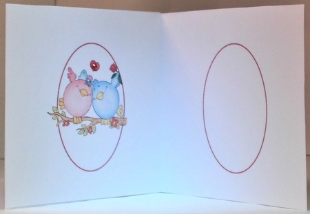 My tweet Valentine insert by Hazel Underwood