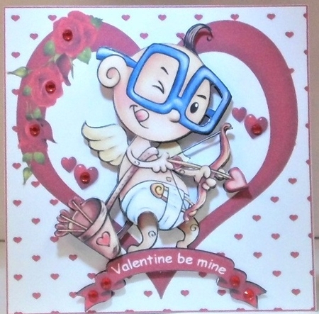 Valentine be mine by Hazel Underwood