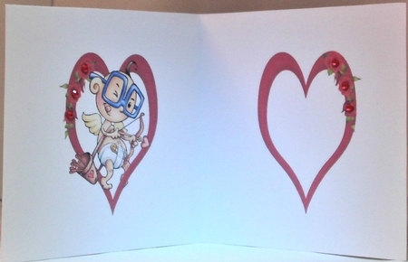 Valentine be mine insert by Hazel Underwood