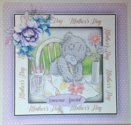 Teds Painting to Mum  by Hazel Underwood