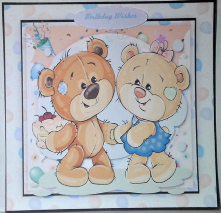 Sweet Brown Bear 1 by Hazel Underwood