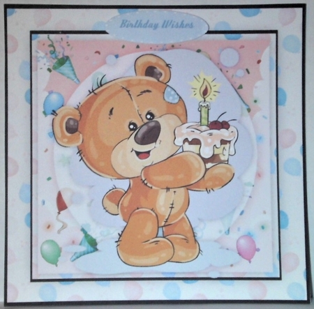Sweet Brown Bear 7 by Hazel Underwood