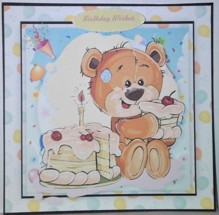 Sweet Brown Bear 8 by Hazel Underwood