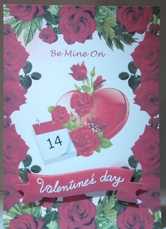 Be Mine On Valentines Day by Hazel Underwood