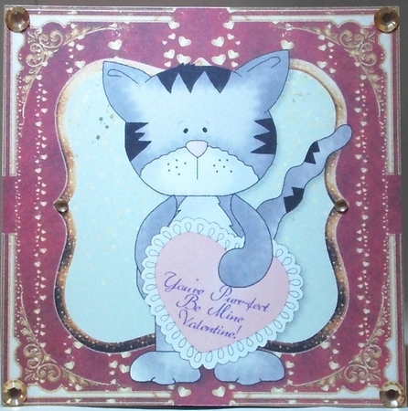Youre Purr-fect Valentine!  by Hazel Underwood