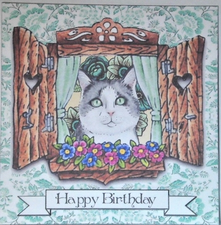 Window Card Front 2 by Hazel Underwood