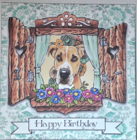 Window Card Front 3 by Hazel Underwood