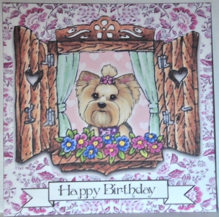 Window Card Front 6 by Hazel Underwood