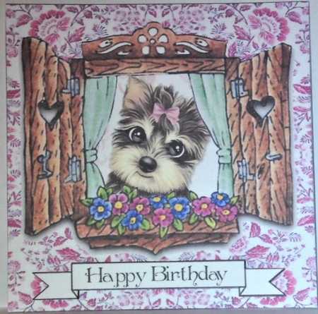 Window Card Front 8 by Hazel Underwood