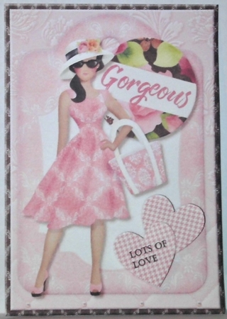 A5  Gorgeous Girl by Hazel Underwood