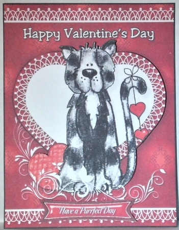 Valentines Pet Card Front Bumper Kit by Hazel Underwood