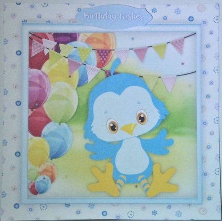Cute Owl with Balloons  by Hazel Underwood
