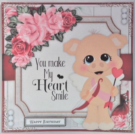 Piggy Love Mini Card Kit by Hazel Underwood