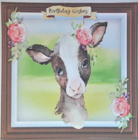 Beautiful Baby Calf by Hazel Underwood