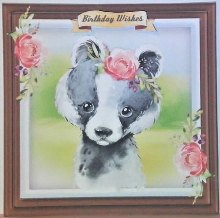 Beautiful Baby Badger by Hazel Underwood