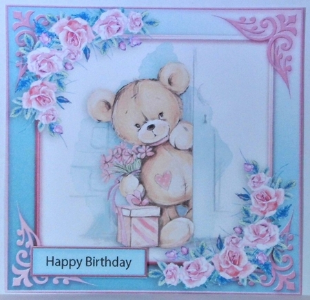 Happy Birthday Toppers by Hazel Underwood