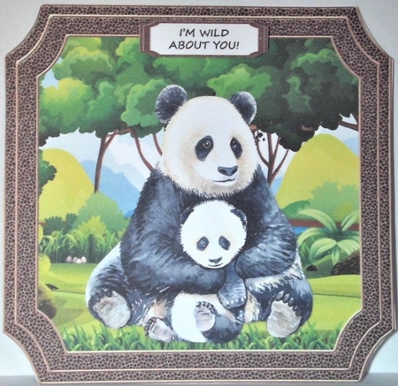 Im Wild About You - Card One by Hazel Underwood
