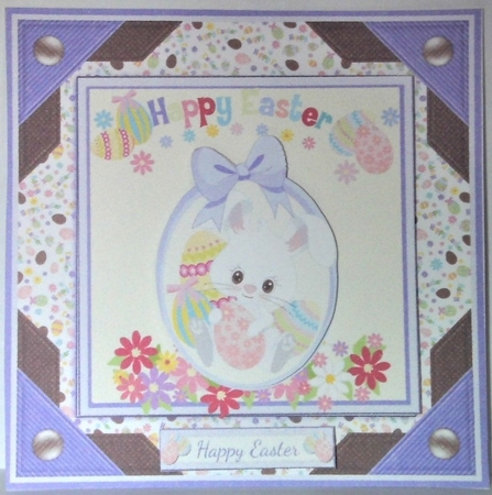 Easterwishes Card Front 2 by Hazel Underwood