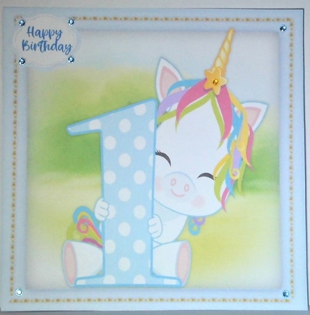Unicorns 1st Birthday by Hazel Underwood