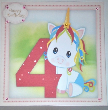 Unicorns 4th Birthday by Hazel Underwood