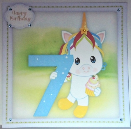 Unicorns 7th Birthday by Hazel Underwood