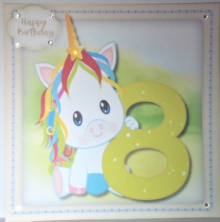 Unicorns 8th Birthday by Hazel Underwood