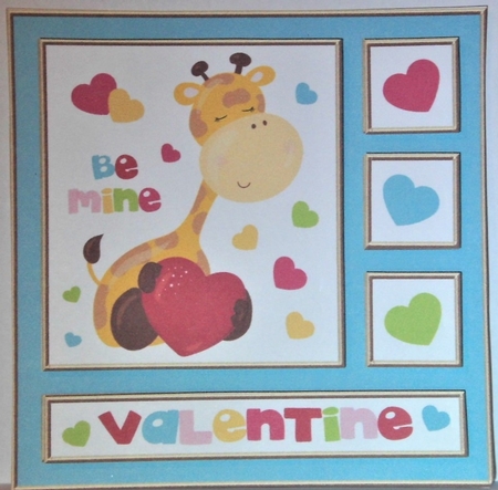 Be Mine Valentine (Blue) by Hazel Underwood