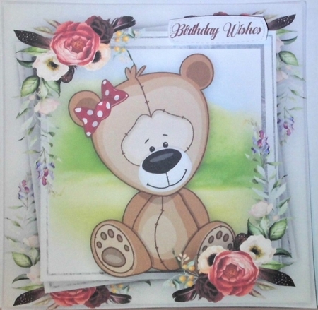 Lovely Brown Teddy by Hazel Underwood