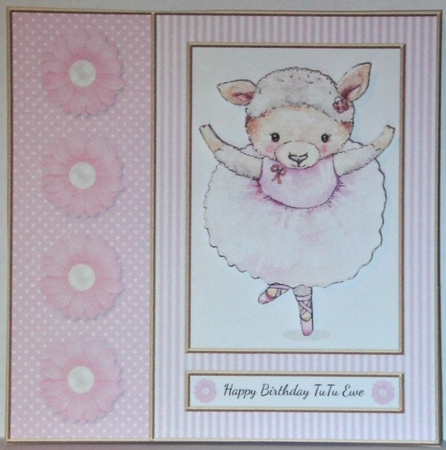 Happy Birthday TuTu Ewe by Hazel Underwood