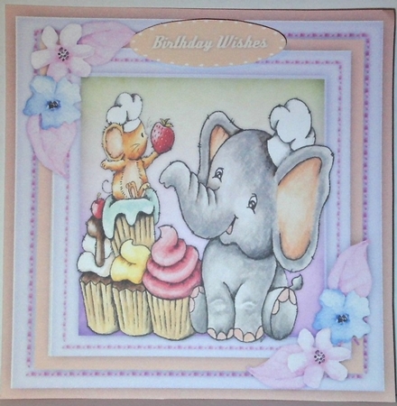 Ellies Strawberry Cupcake by Hazel Underwood