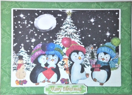 PENGUIN CHRISTMAS PARTY by Hazel Underwood