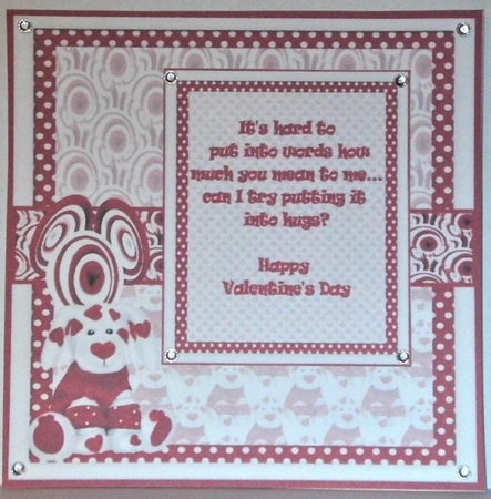 You and me are we 7x7 insert by Hazel Underwood