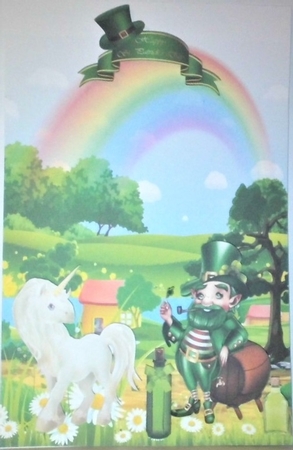 LUCKY LEPRECHAUNS - DECOUPAGE/BACKGROUND KIT by Hazel Underwood