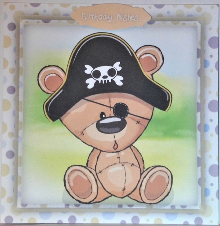 Pirate Ted by Hazel Underwood