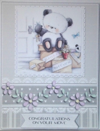 Panda - New home by Hazel Underwood