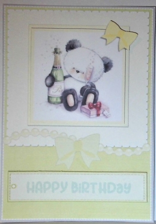 Panda - Congratulations by Hazel Underwood