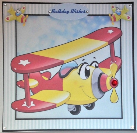 Up and Away Airoplane  by Hazel Underwood