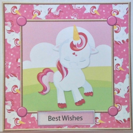 Cute Little Unicorn Topper by Hazel Underwood