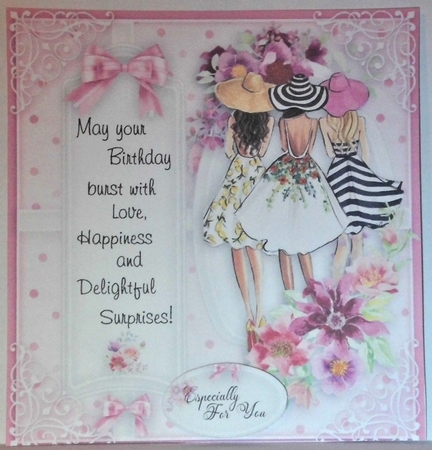 Ladies pink collection birthday kit 2 by Hazel Underwood