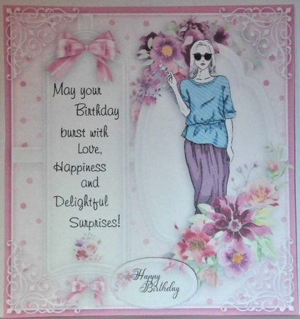 Ladies pink collection birthday kit 2 by Hazel Underwood